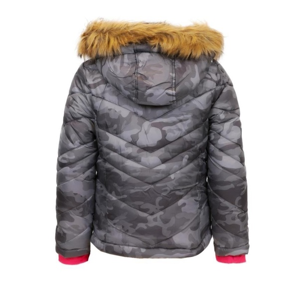 New Girls' SO Sherpa Lined Puffer Jacket​ - Picture 3 of 4